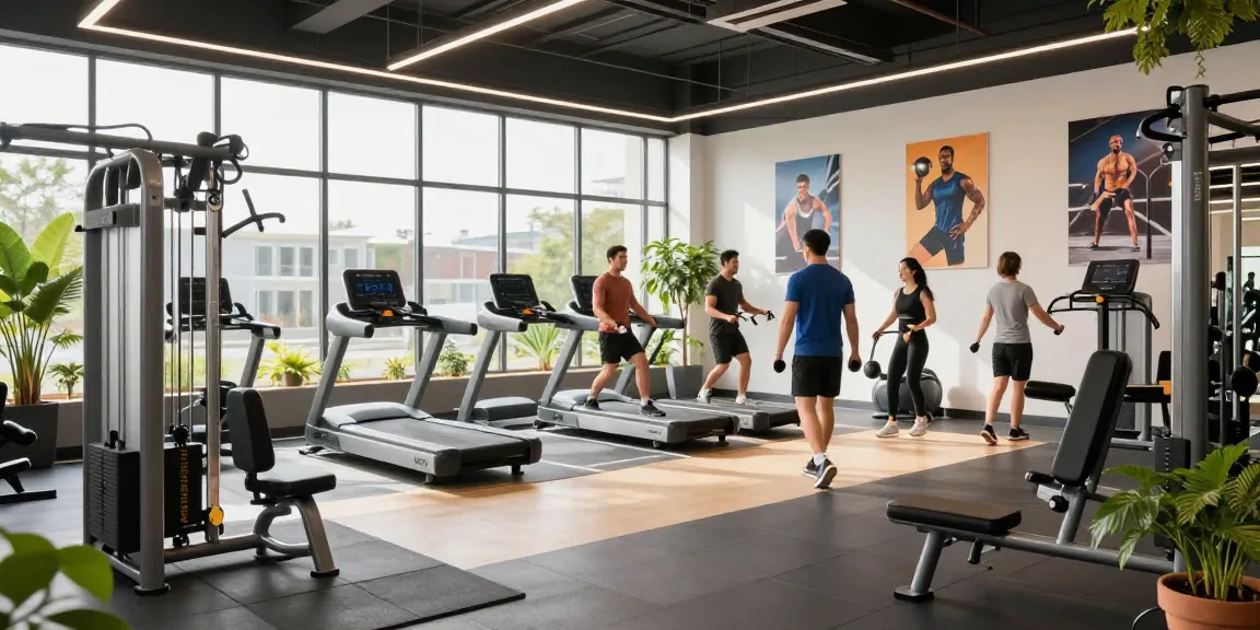 Sportschool in Amersfoort promoting wellness, health clinic, fitness services.