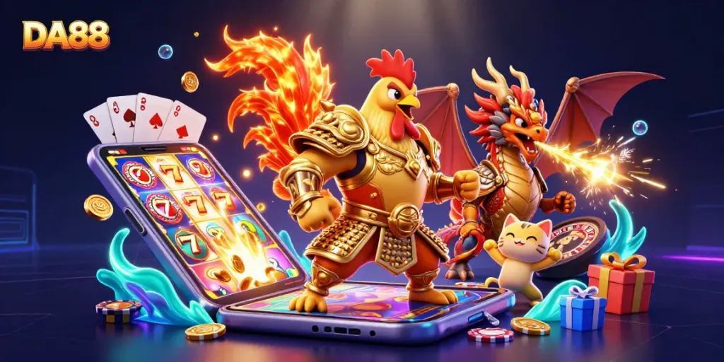 Engage dynamic sessions at DA88 with exciting slot games, rich visuals, and vibrant animations.