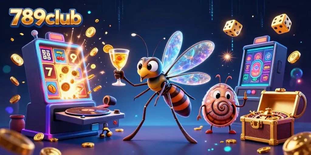 Engage with 789club's vibrant casino world featuring lively characters and dynamic gaming elements.