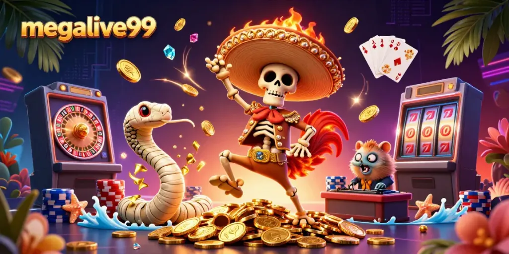 Menangkan permainan slot di megalive99 dengan karakter bernuansa karnaval yang menghibur.