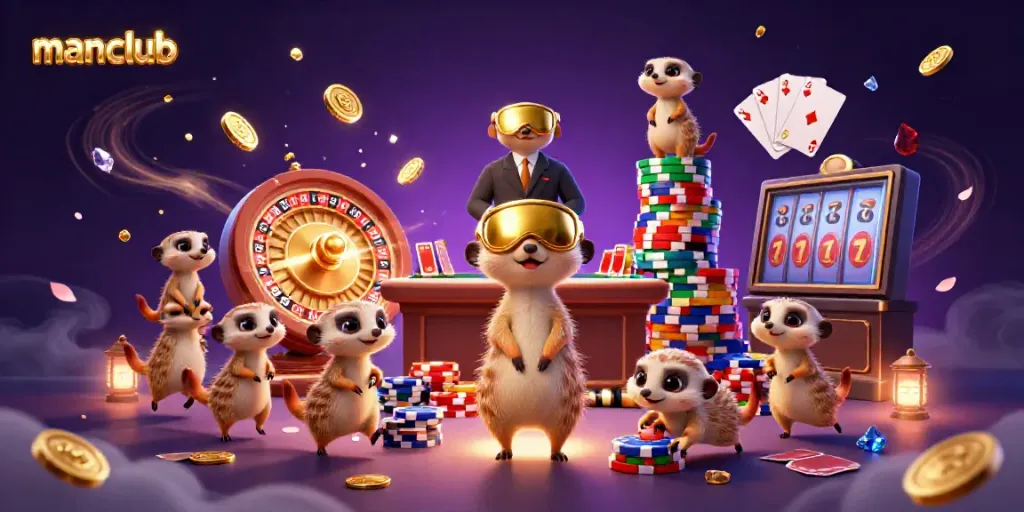 Experience thrilling gameplay at manclub casino with meerkats running the show and dynamic games.