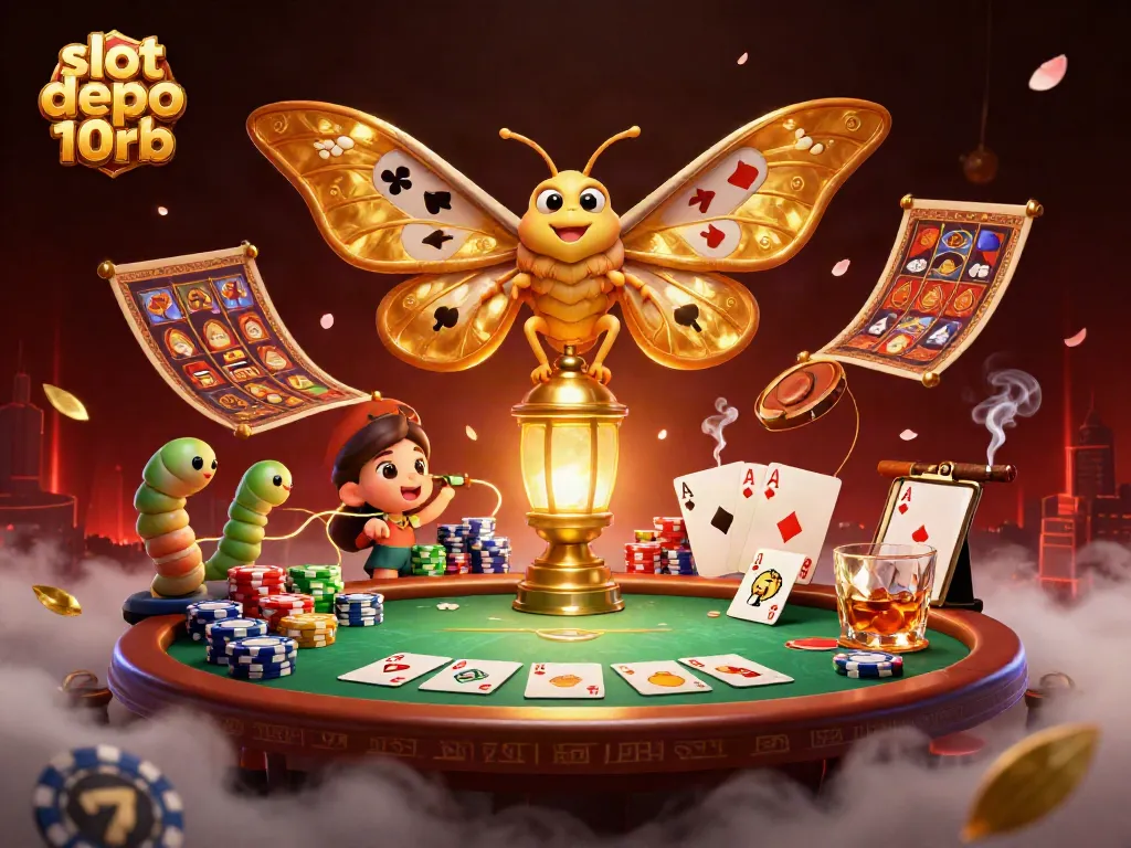 Engage with slot depo 10rb for thrilling casino action in a vibrant 3D environment.
