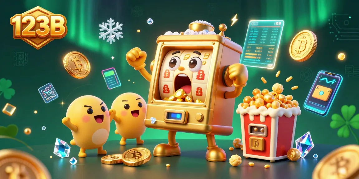 Engage with 123B's vibrant slot machine jackpot scene illustrating exciting gaming action.